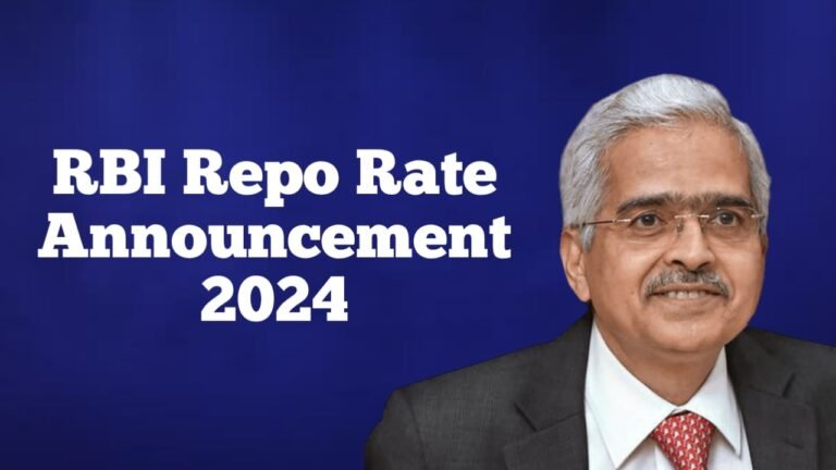 RBI Repo Rate Announcement 2024